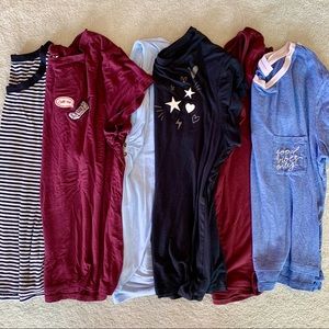 BUNDLE of 6 AE Soft & Sexy Tees